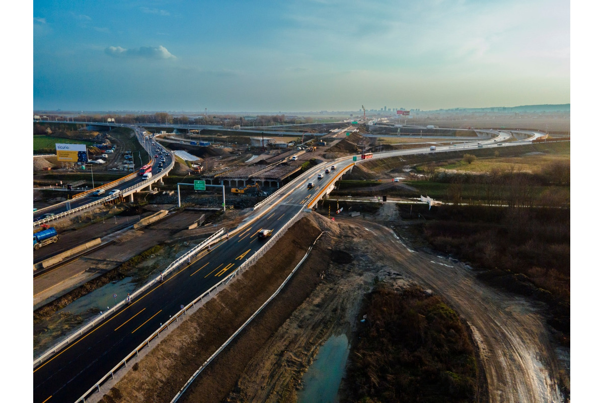 FOTO: Križovatka diaľnic D1 a D4 z vtáčej perspektívy, foto 9