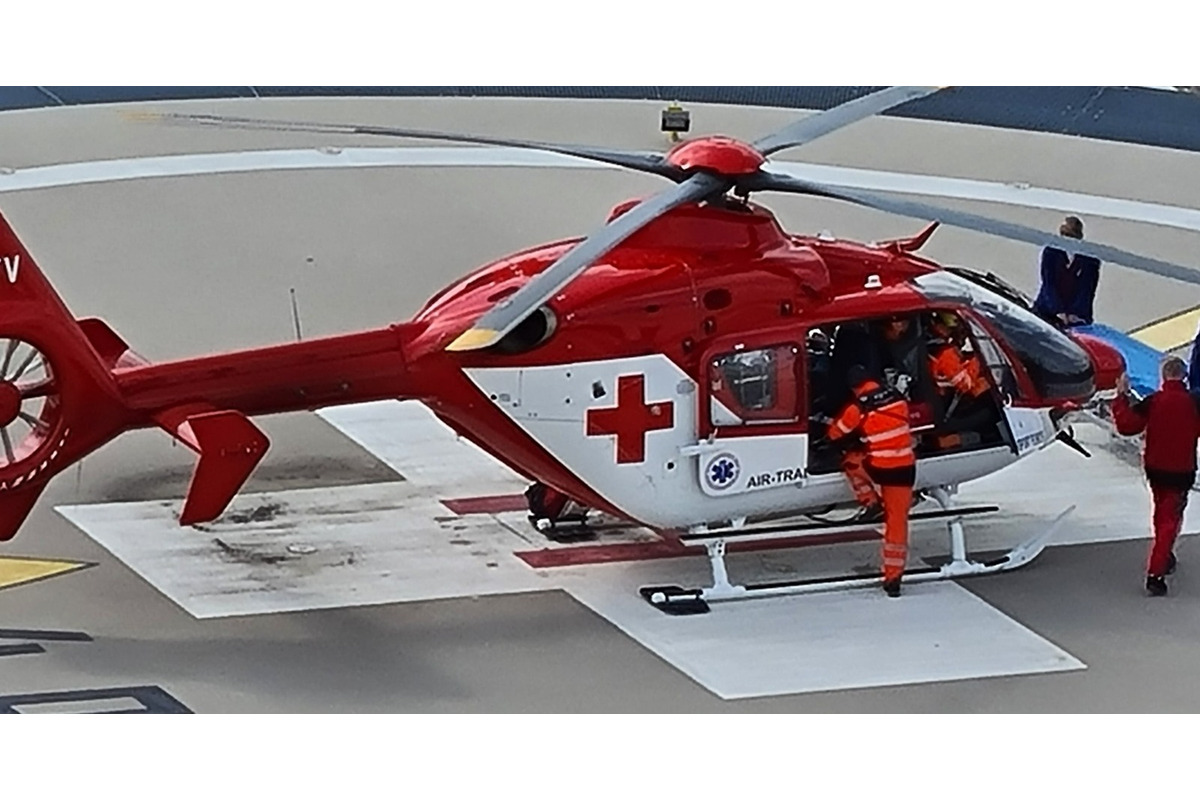 FOTO: Zásah vrtuľníka v bratislavskom kraji, foto 1