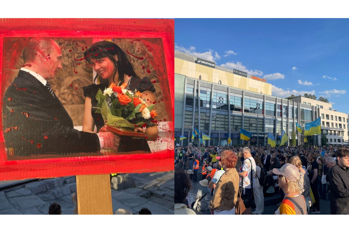 FOTO: Ako prebiehal protest Netreba nám Netrebko proti ruskej propagande?, foto 3