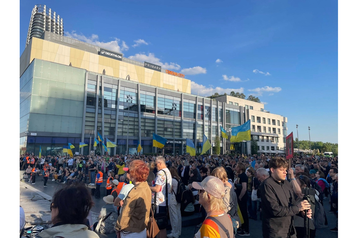 FOTO: Ako prebiehal protest Netreba nám Netrebko proti ruskej propagande?, foto 4