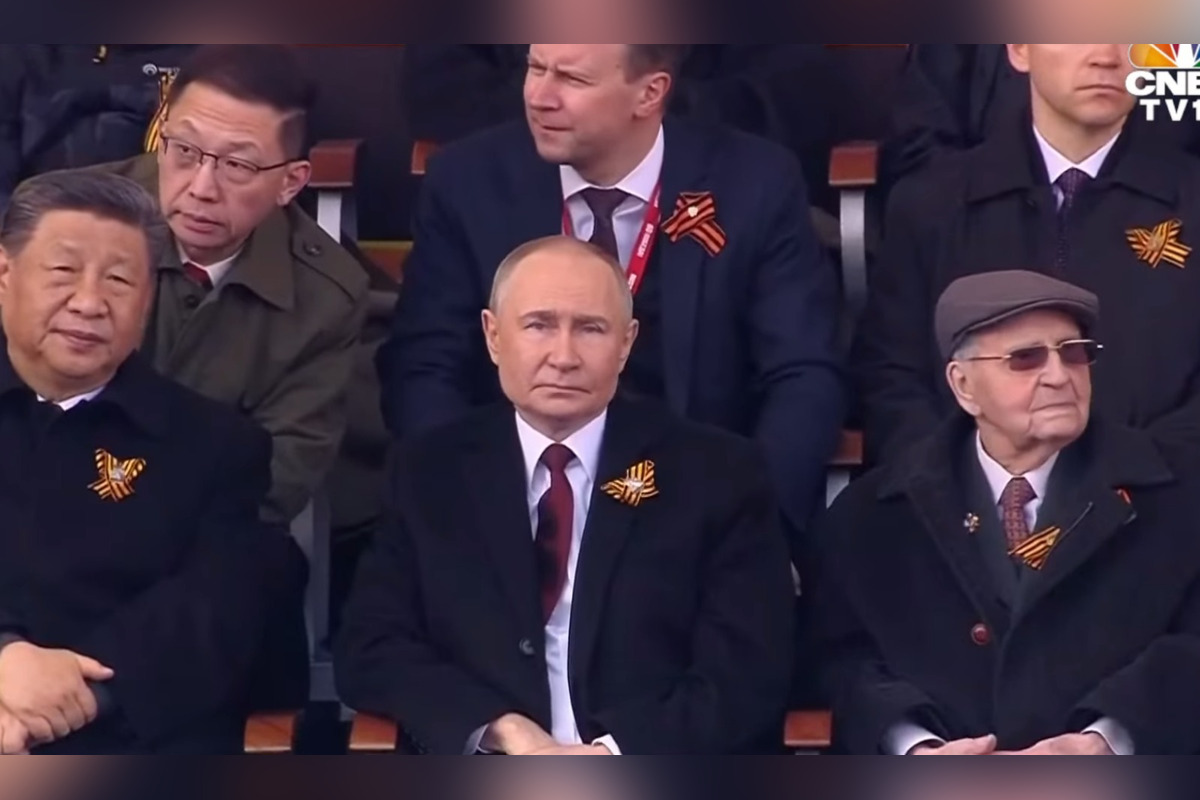 FOTO: Fico za Putinom. Ako jediný z EÚ sa zúčastnil osláv víťazstva v Moskve, foto 10