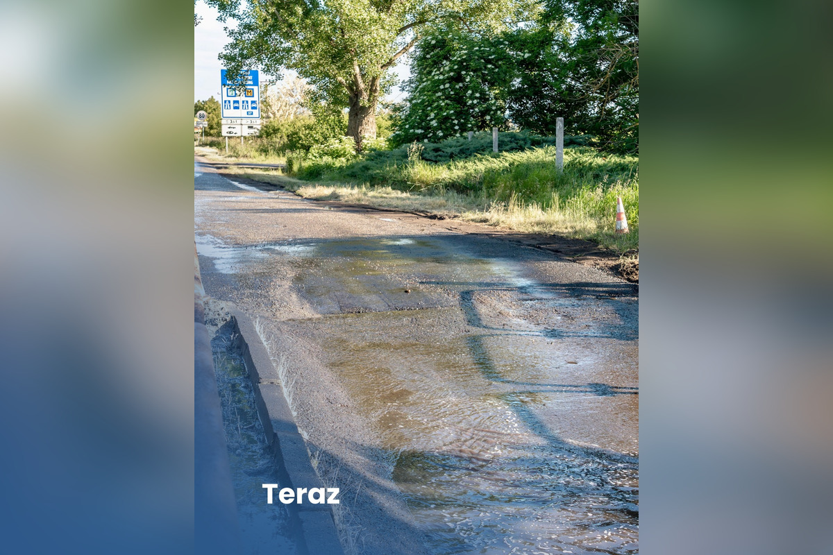 FOTO:  Dezinfekčný brod v Rajke ničil autá, foto 4