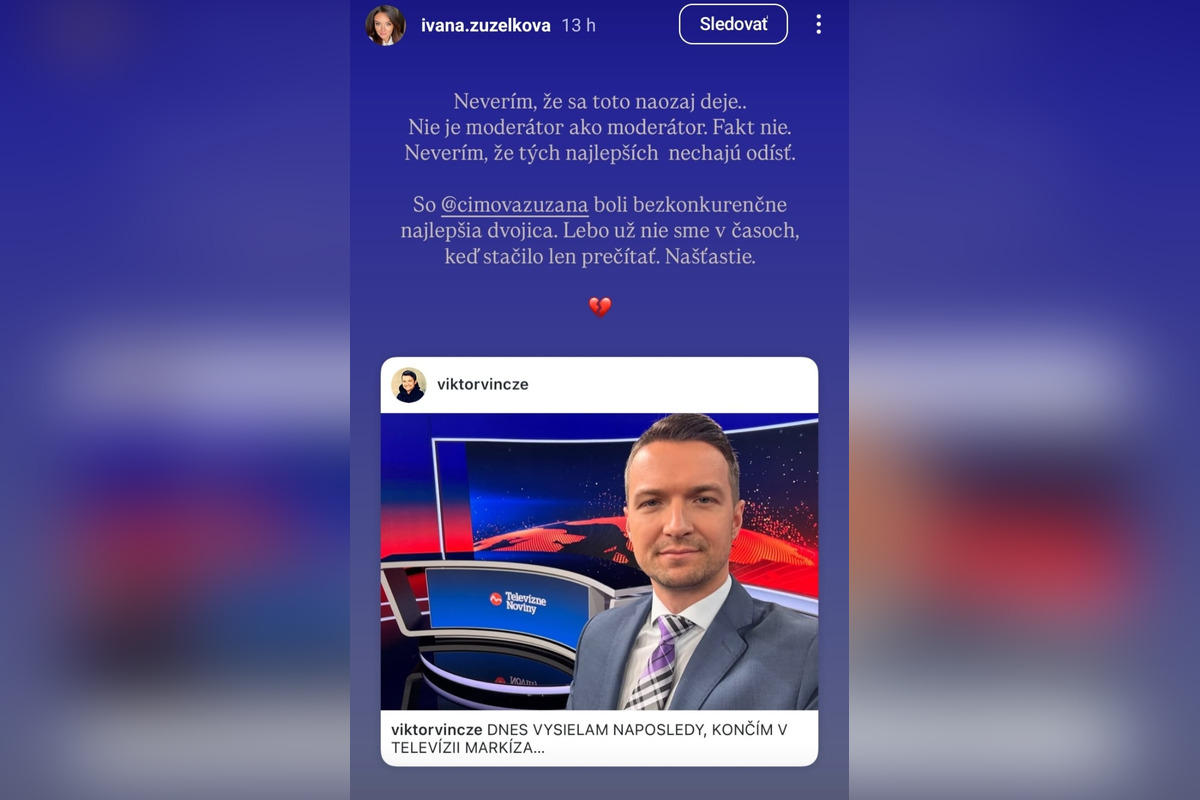 FOTO: Viktor Vincze a Zuzana Čimová skončili v Televíznych novinách, foto 2
