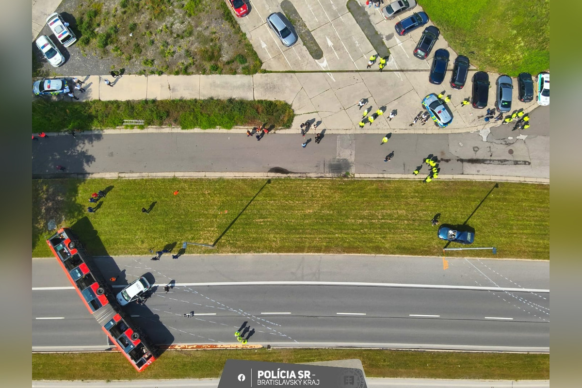 FOTO: Taktické cvičenie bratislavských policajtov, foto 1