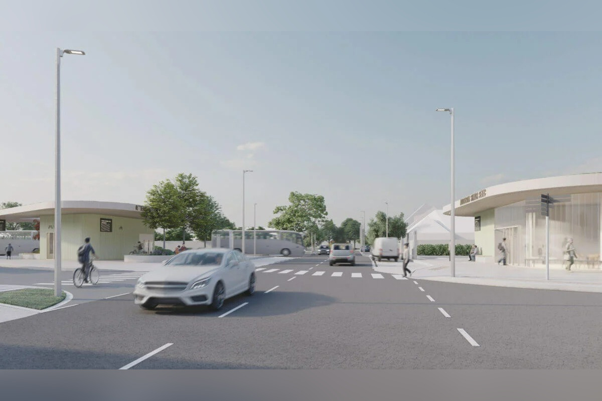 FOTO: Vizuál novej autobusovej stanice v Senci, foto 1