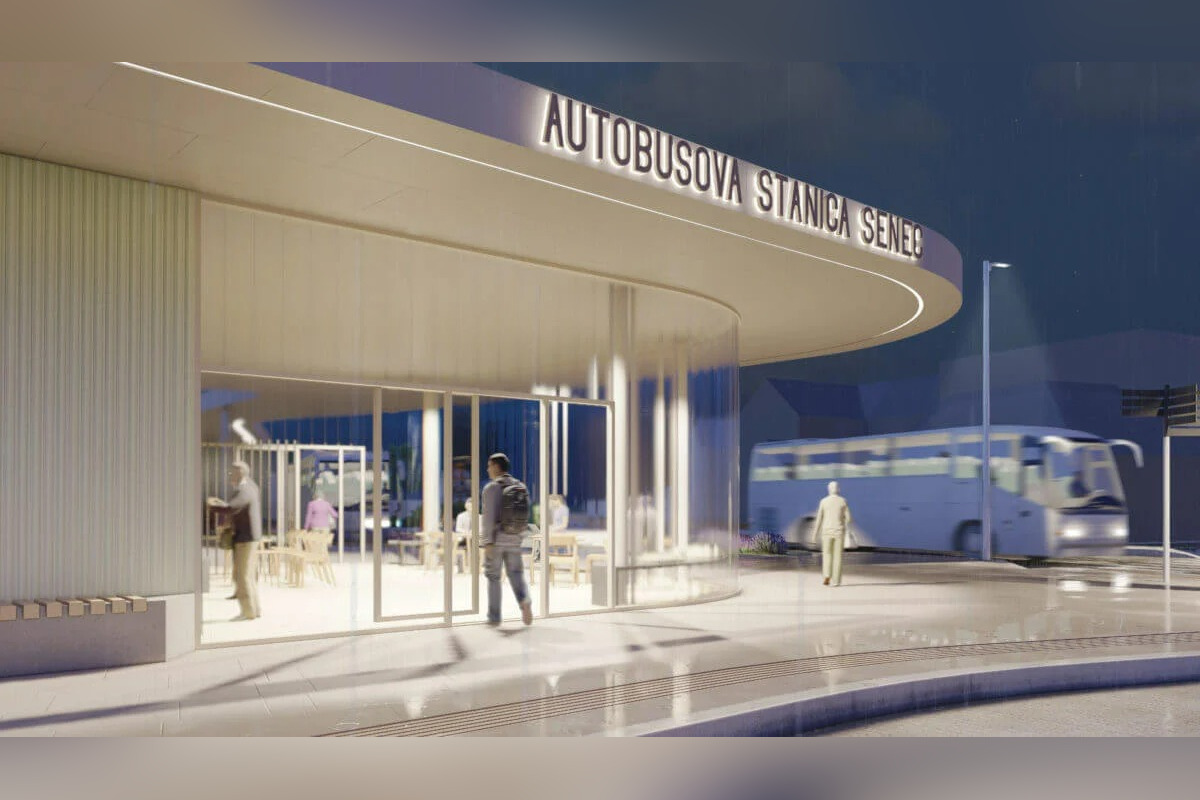 FOTO: Vizuál novej autobusovej stanice v Senci, foto 4