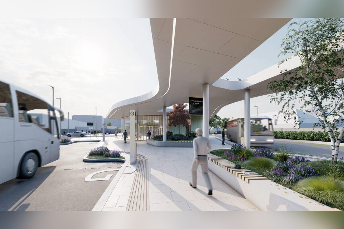 FOTO: Vizuál novej autobusovej stanice v Senci, foto 6