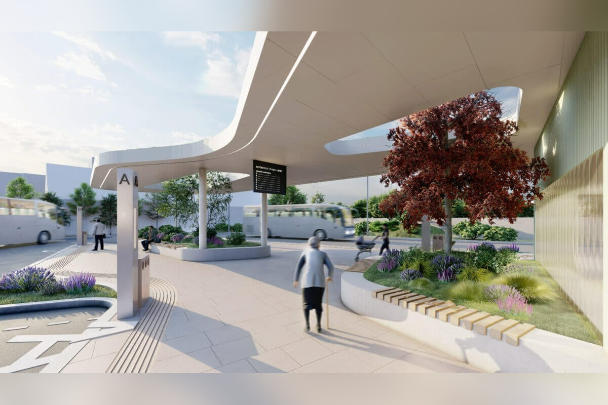 FOTO: Vizuál novej autobusovej stanice v Senci, foto 7