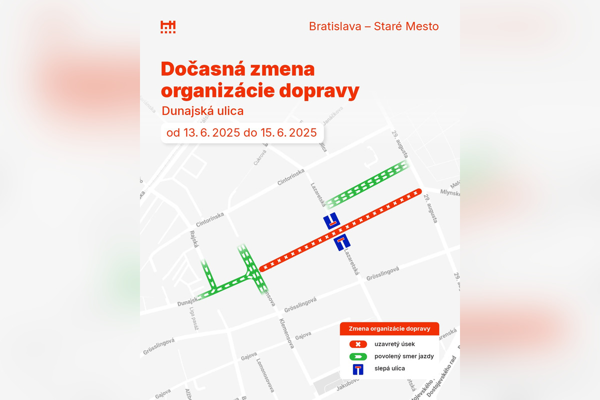 FOTO: Oprava vozovky na Dunajskej ulici , foto 3