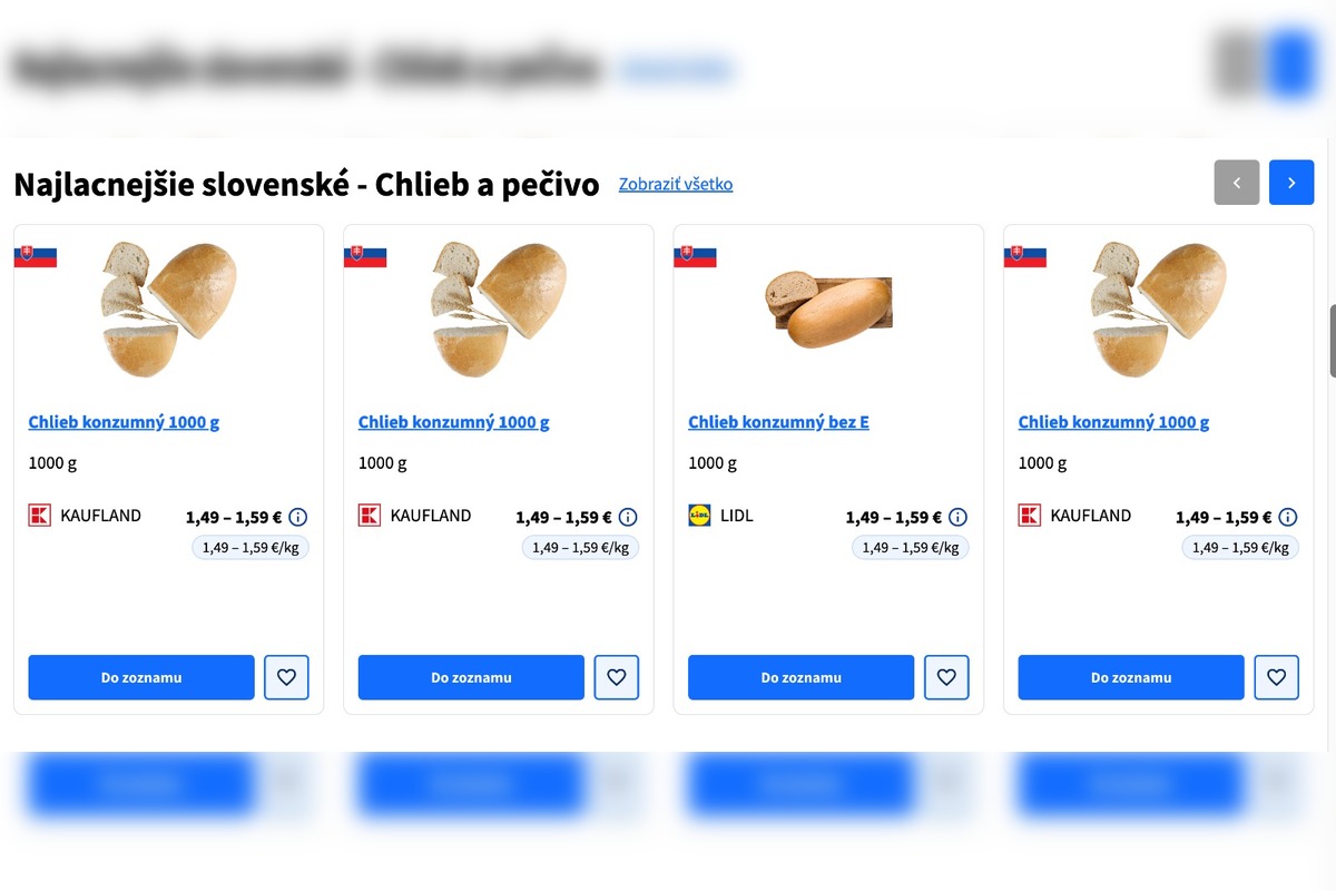 FOTO: Ušetrite pri vašom nákupe. Štát spustil nástroj na porovnanie cien potravín, foto 3