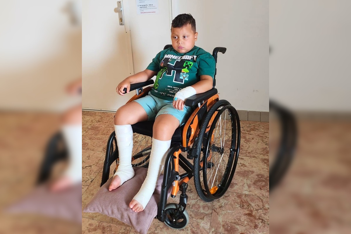 FOTO: Dominik bojuje v nemocnici o život. Dobrý Anjel pomáha rodine Šarköziovcov , foto 15