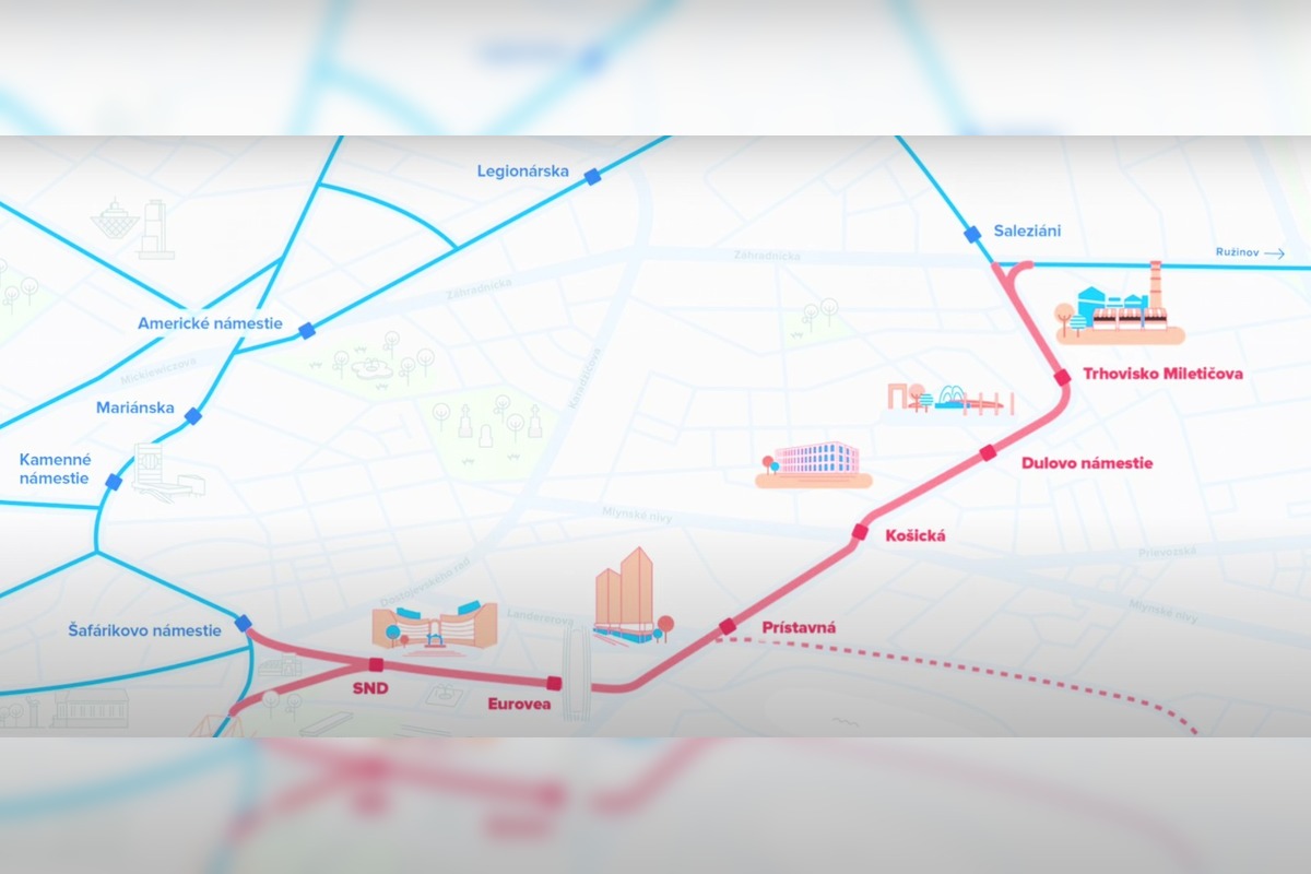 FOTO: Vizualizácie plánovanej električky Eurovea - Miletičova, foto 1