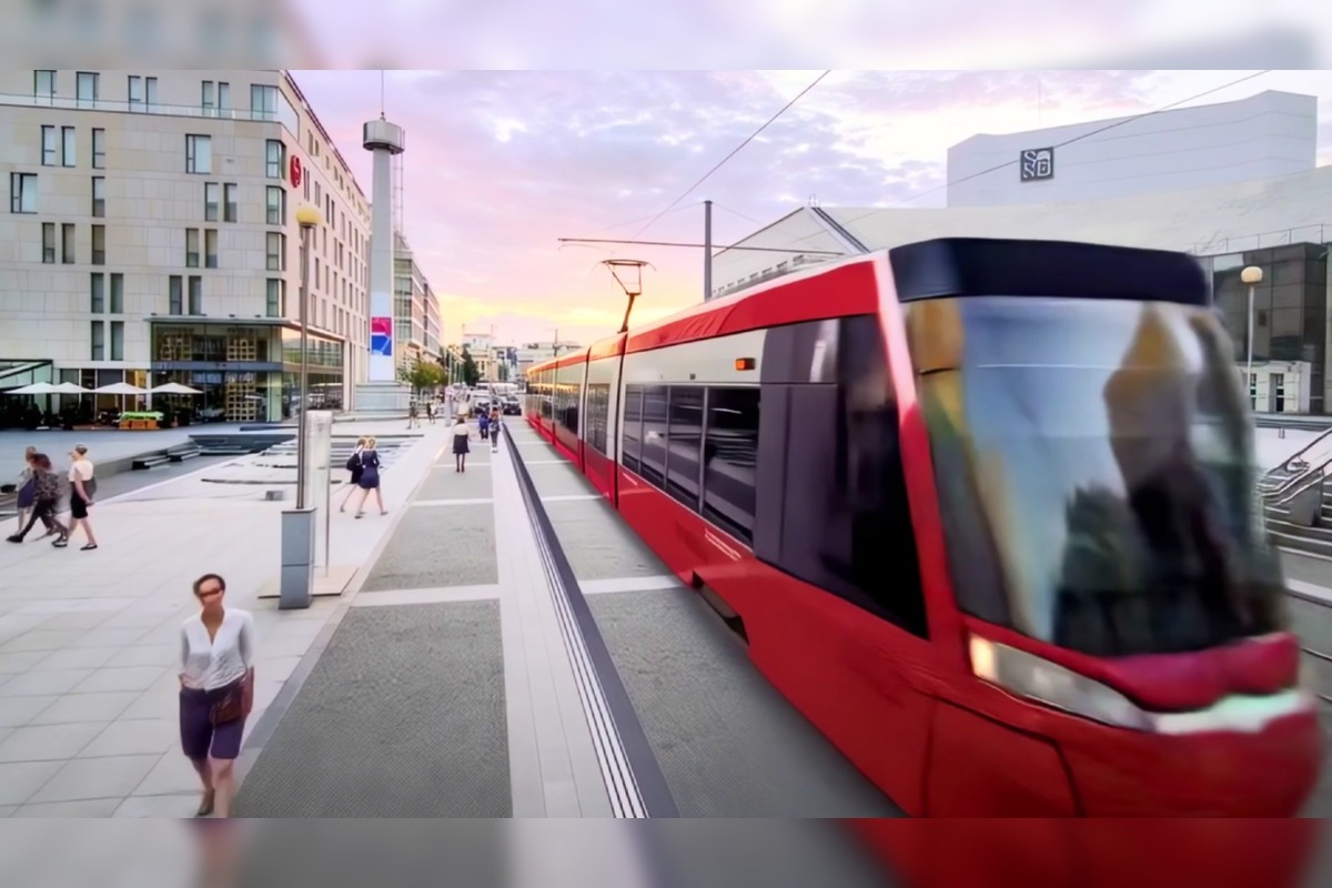 FOTO: Vizualizácie plánovanej električky Eurovea - Miletičova, foto 2