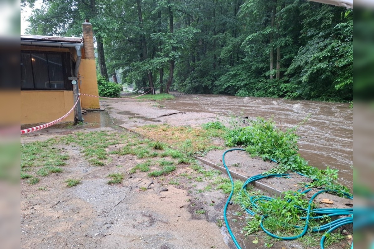 FOTO: Extrémne počasie sužuje aj Česko, detské tábory museli predbežne ukončiť, foto 2