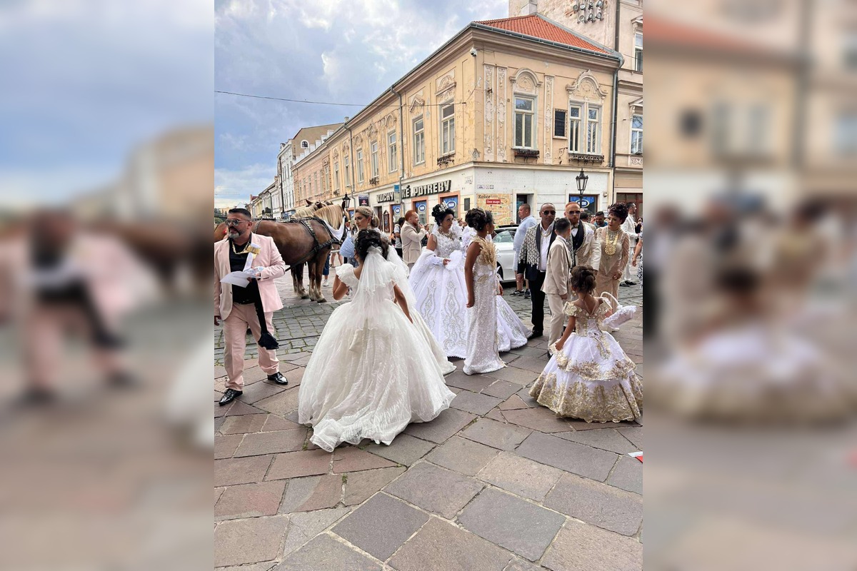 FOTO: Okázalá rómska svadba v Košiciach, foto 9