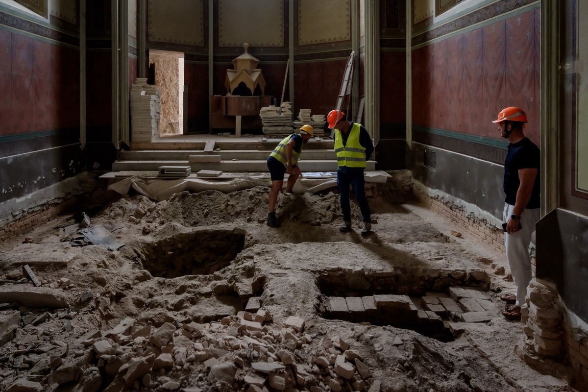 FOTO: Rekonštrukcia kaštieľa v Rusovciach, foto 10