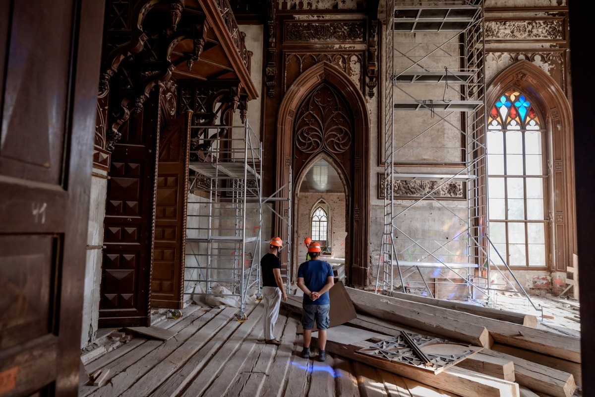 FOTO: Rekonštrukcia kaštieľa v Rusovciach, foto 16