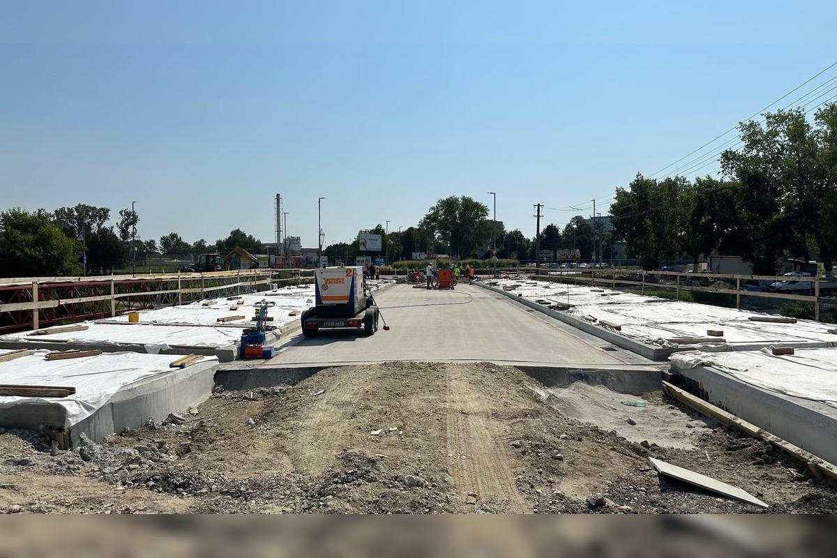 FOTO: Aktuálne tempo prác na Hradskej ulici, foto 1