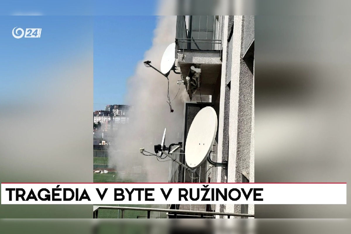 FOTO: Pri požiari bytu v Ružinove zomreli dve deti, foto 1