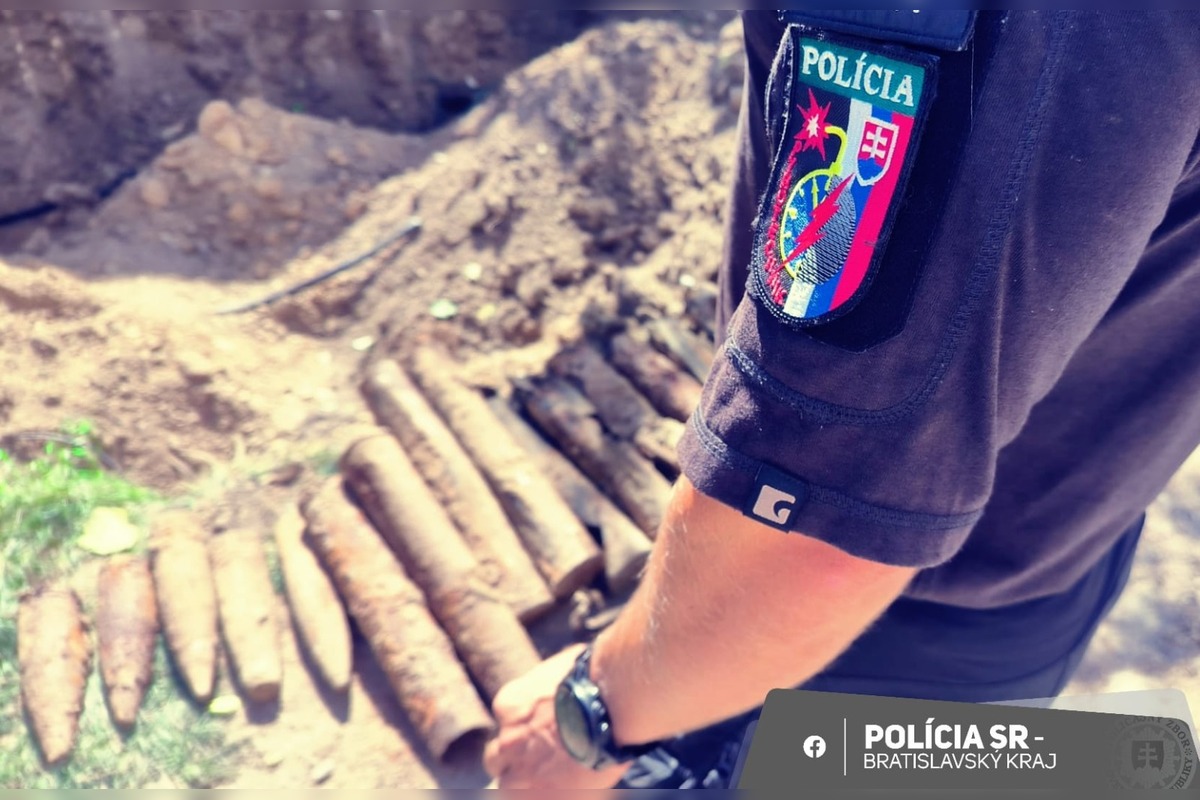 FOTO: Delostrelecká munícia v Bratislave, foto 1