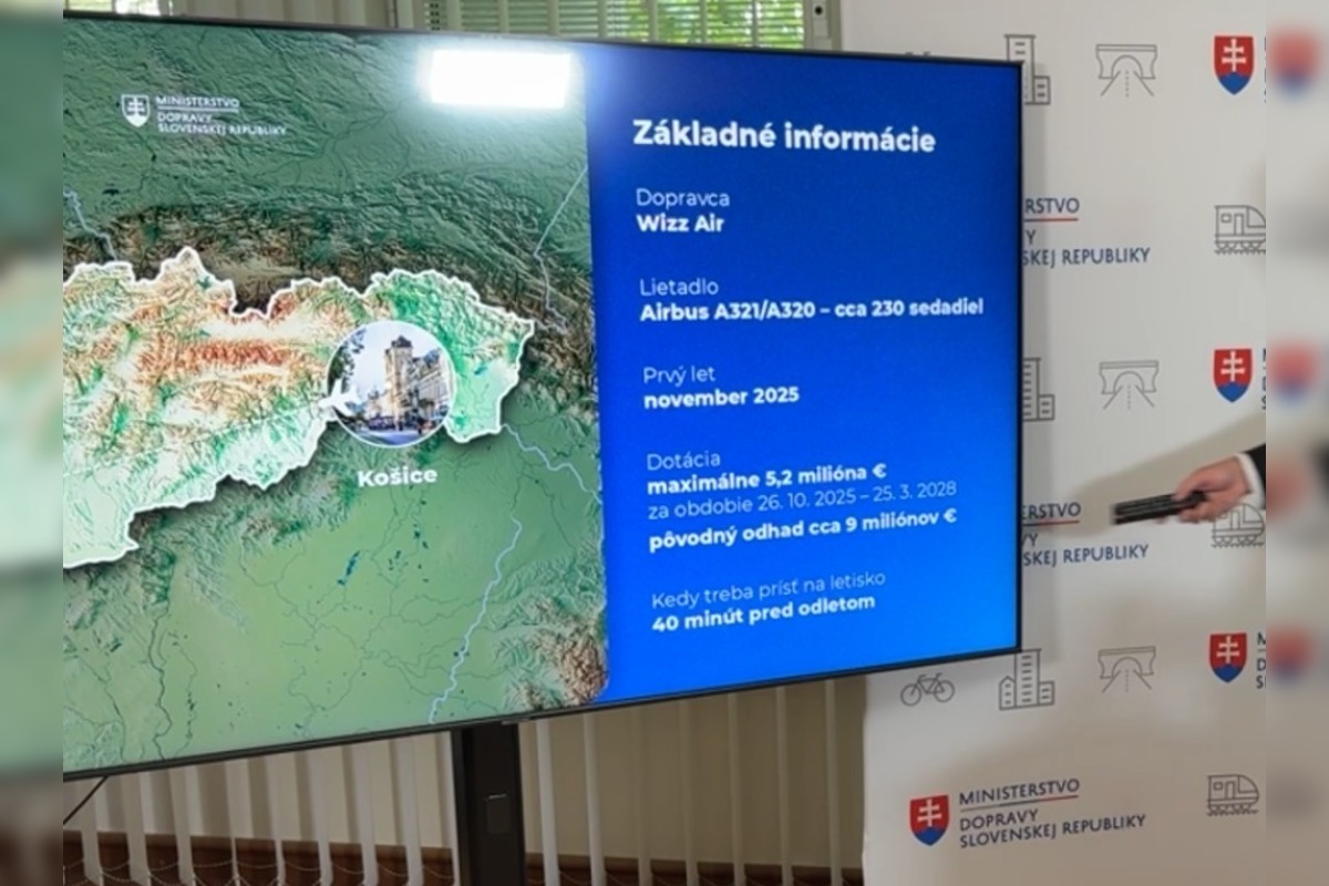 FOTO:  WizzAir poletí medzi Bratislavou a Košicami, foto 2