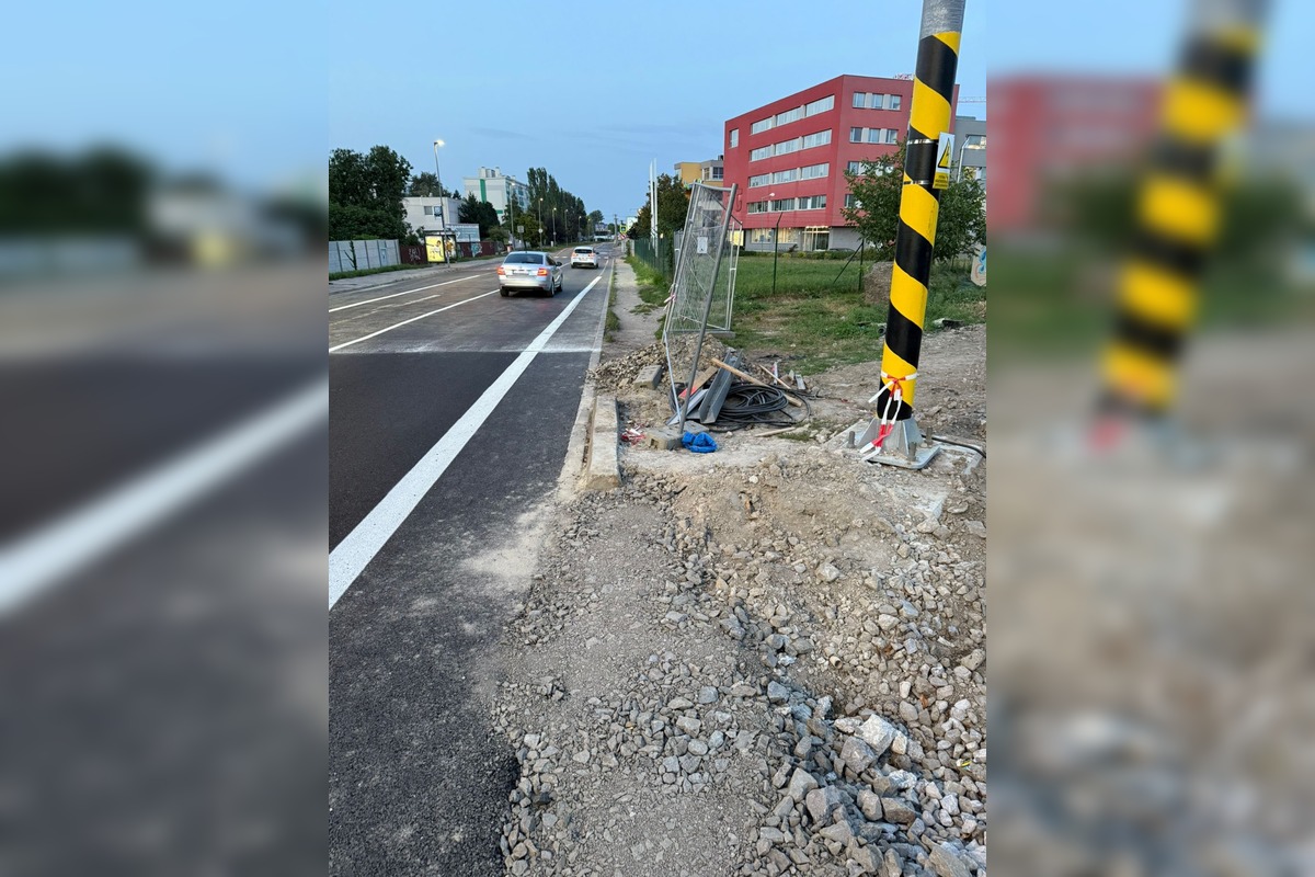 FOTO: Nové priecestie na Ivanskej ceste v Ružinove, foto 1