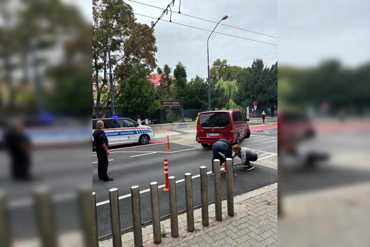 FOTO: Dopravný chaos na Dunajskej ulici, foto 4