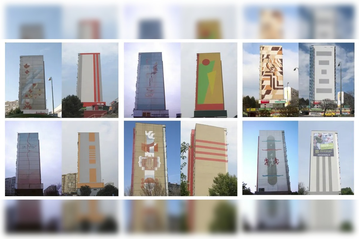 FOTO: OZ Konduktor spustilo verejnú zbierku na obnovu muralu v Petržalke, foto 1