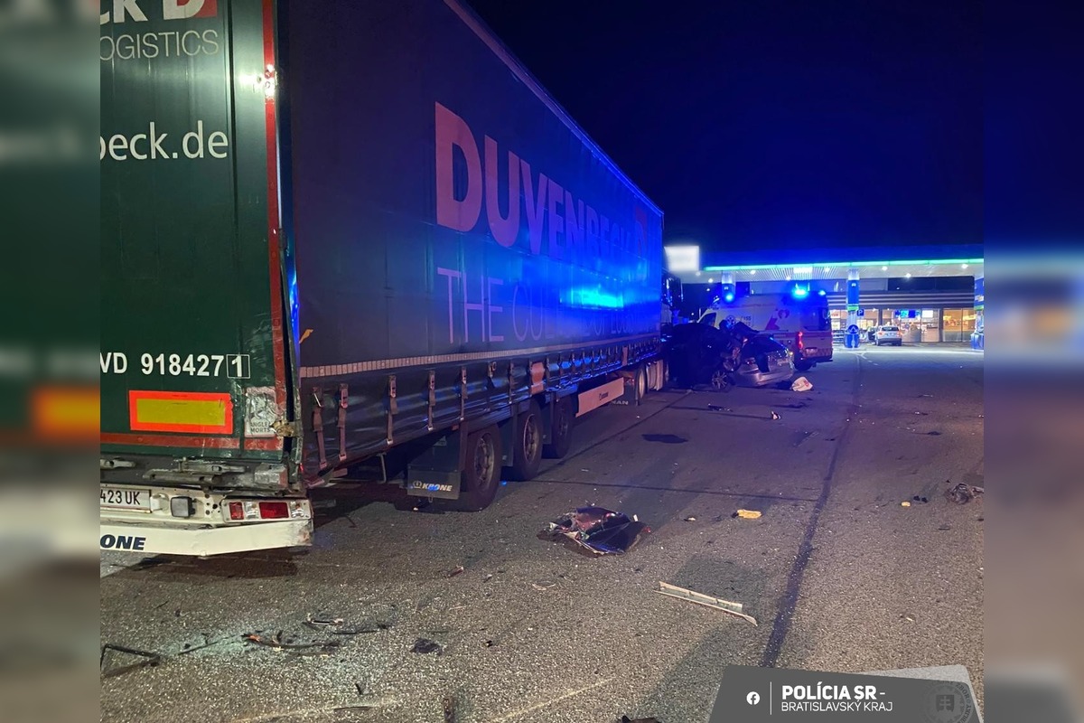 FOTO: Tragická nehoda na diaľnici D4, foto 1