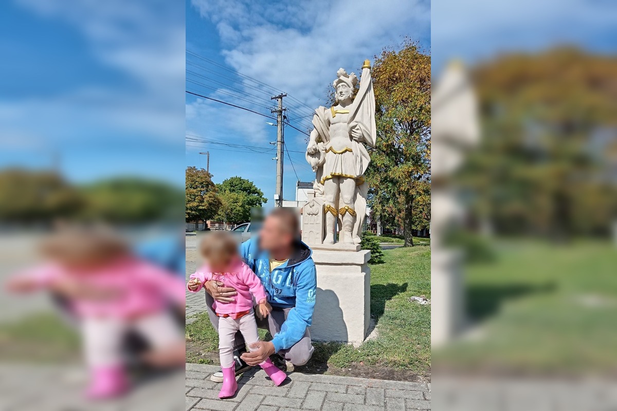 FOTO: Sucha svätého Floriána sa vrátila do Sološnice, získala nový šat, foto 4