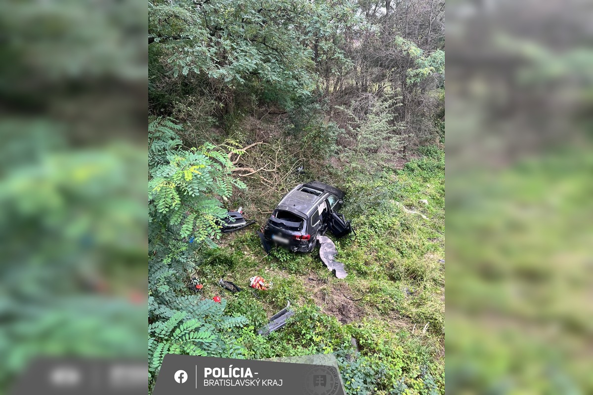 FOTO: Vážna nehoda na D2, foto 2