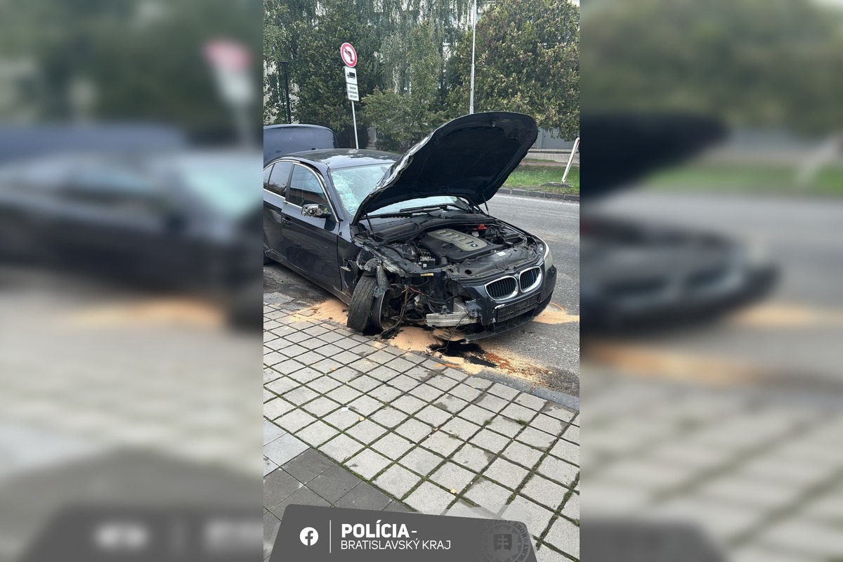 FOTO: Dopravná nehoda v Malackách, foto 3