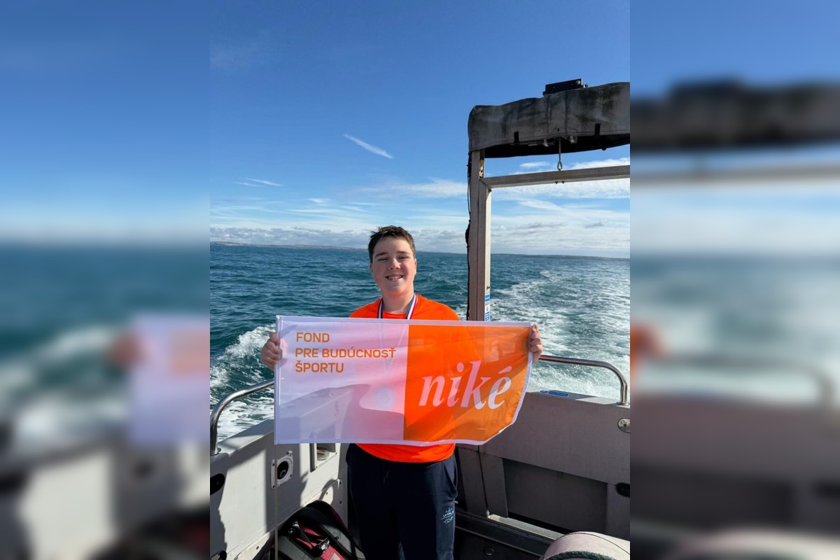 FOTO: 13-ročný Marko z Bratislavy preplával La Manche ako najmladší Slovák, foto 2