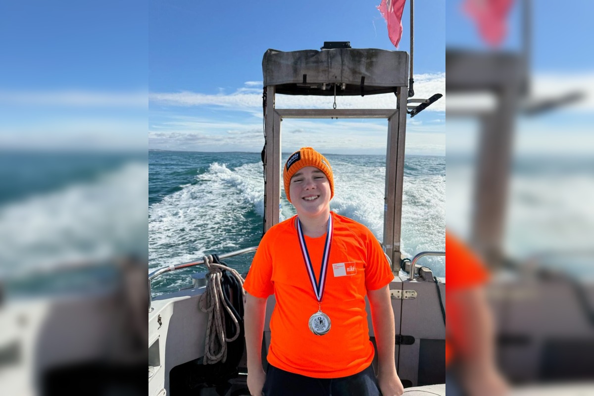 FOTO: 13-ročný Marko z Bratislavy preplával La Manche ako najmladší Slovák, foto 6