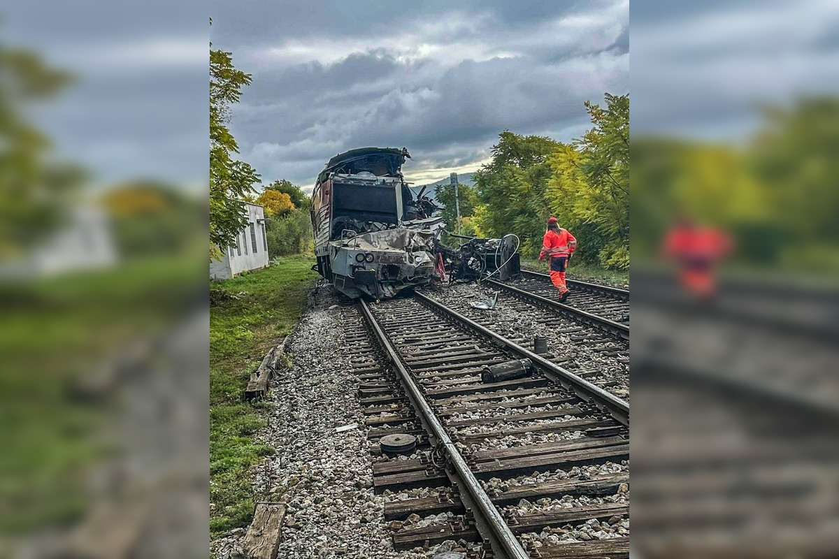 FOTO: Zrážka rýchlikov v Košickom kraji, foto 4