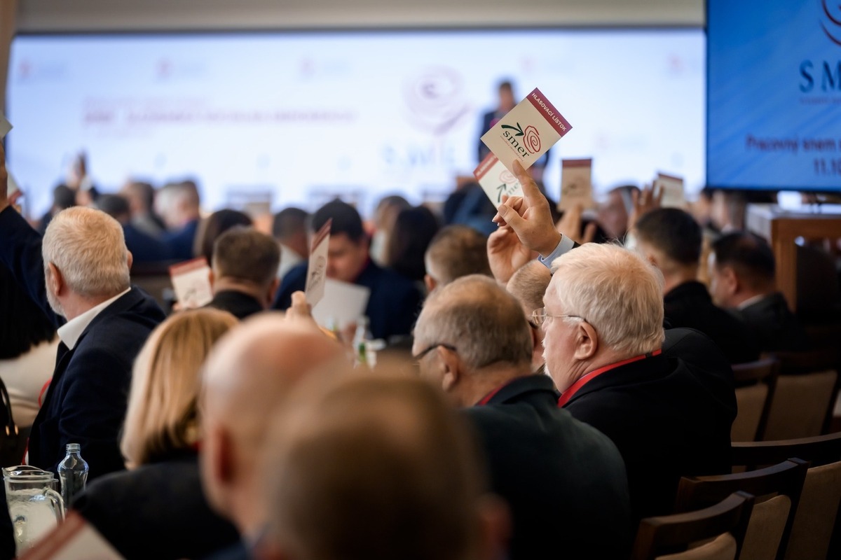 FOTO: Pracovný snem strany Smer-SD, foto 5