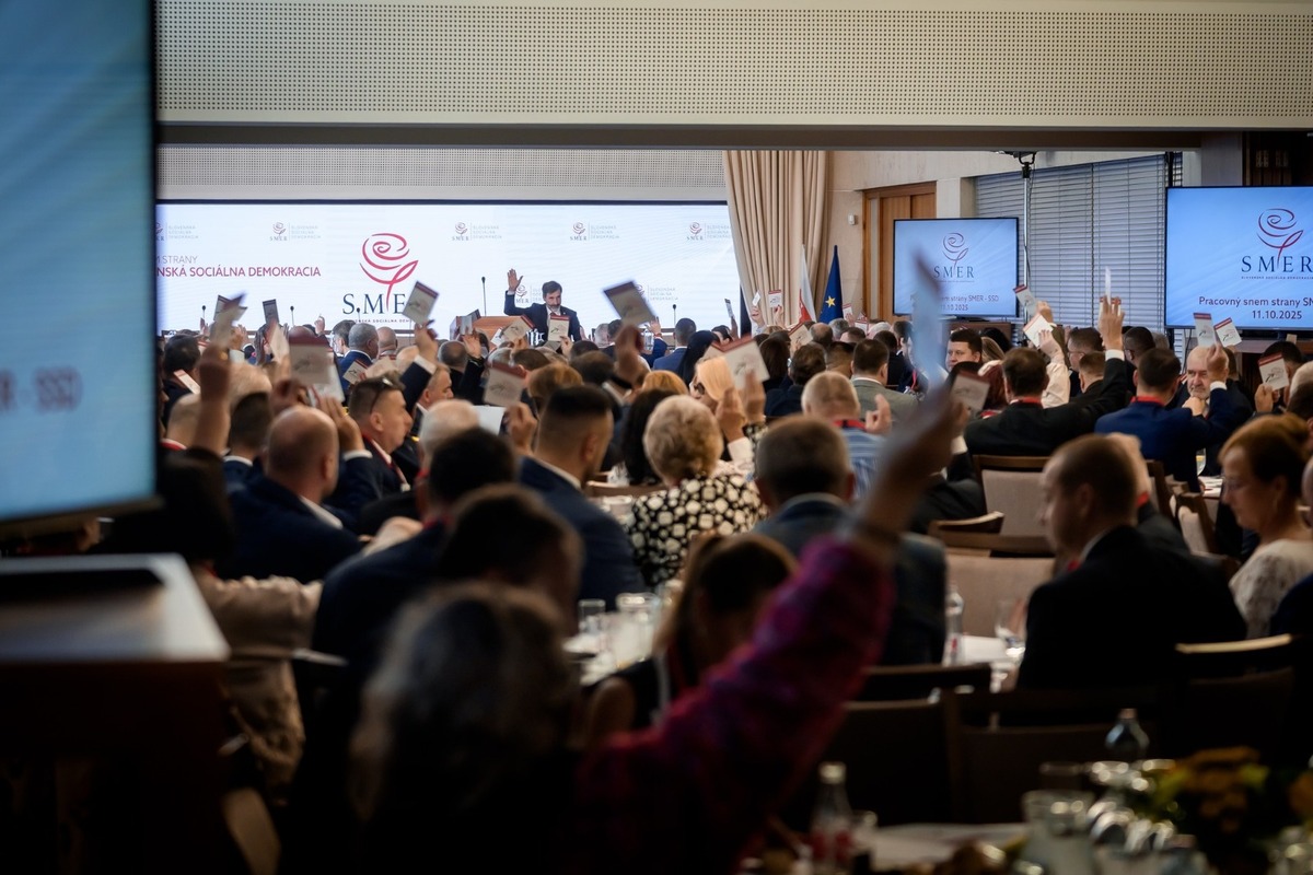 FOTO: Pracovný snem strany Smer-SD, foto 9