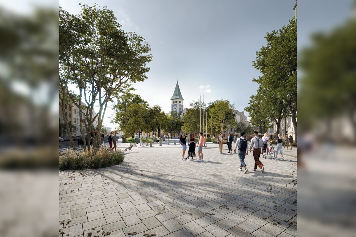 FOTO: Námestie SNP, Nežnej revolúcie a Kamenné námestie po obnove, foto 1