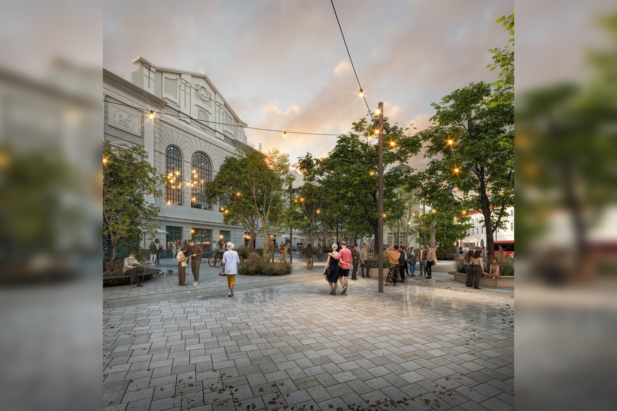 FOTO: Námestie SNP, Nežnej revolúcie a Kamenné námestie po obnove, foto 2