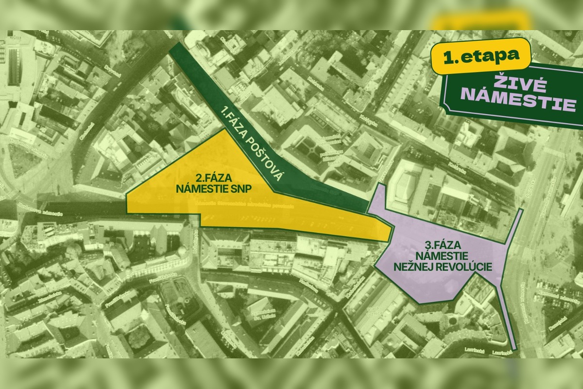 FOTO: Námestie SNP, Nežnej revolúcie a Kamenné námestie po obnove, foto 5