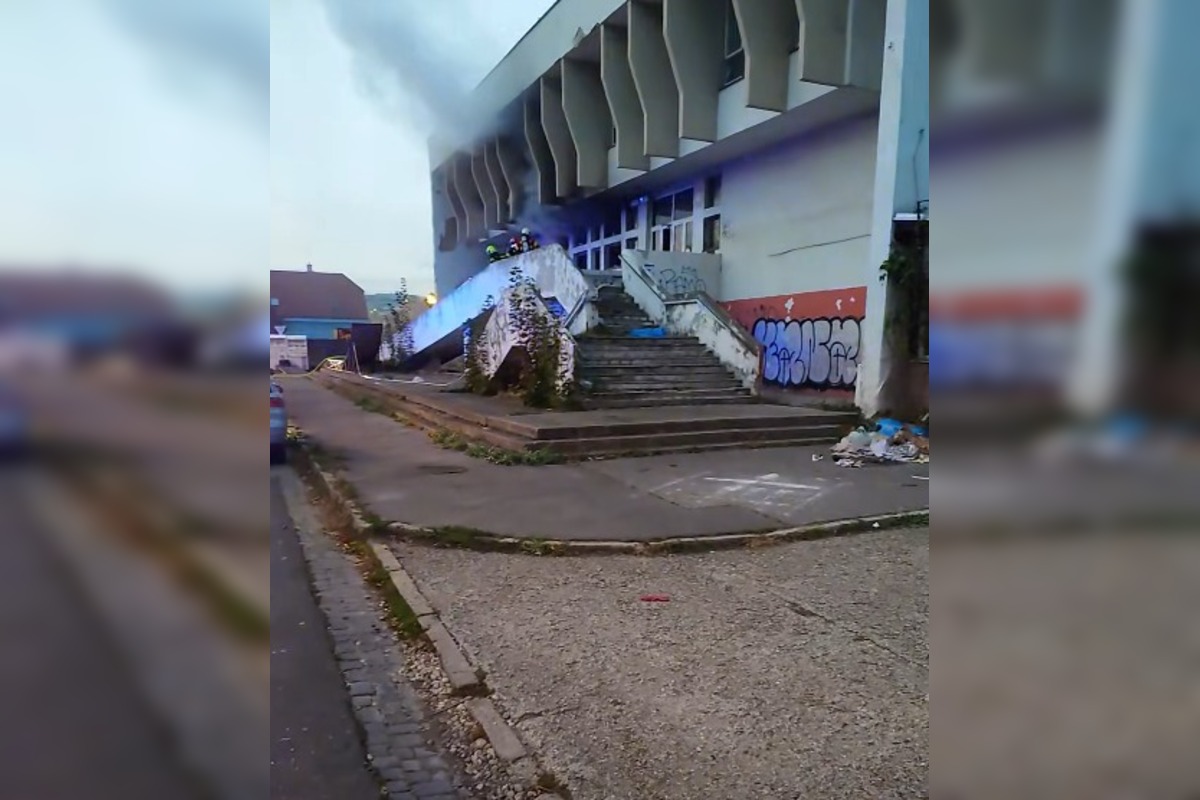 FOTO: Požiar v DK Trnávka, foto 1