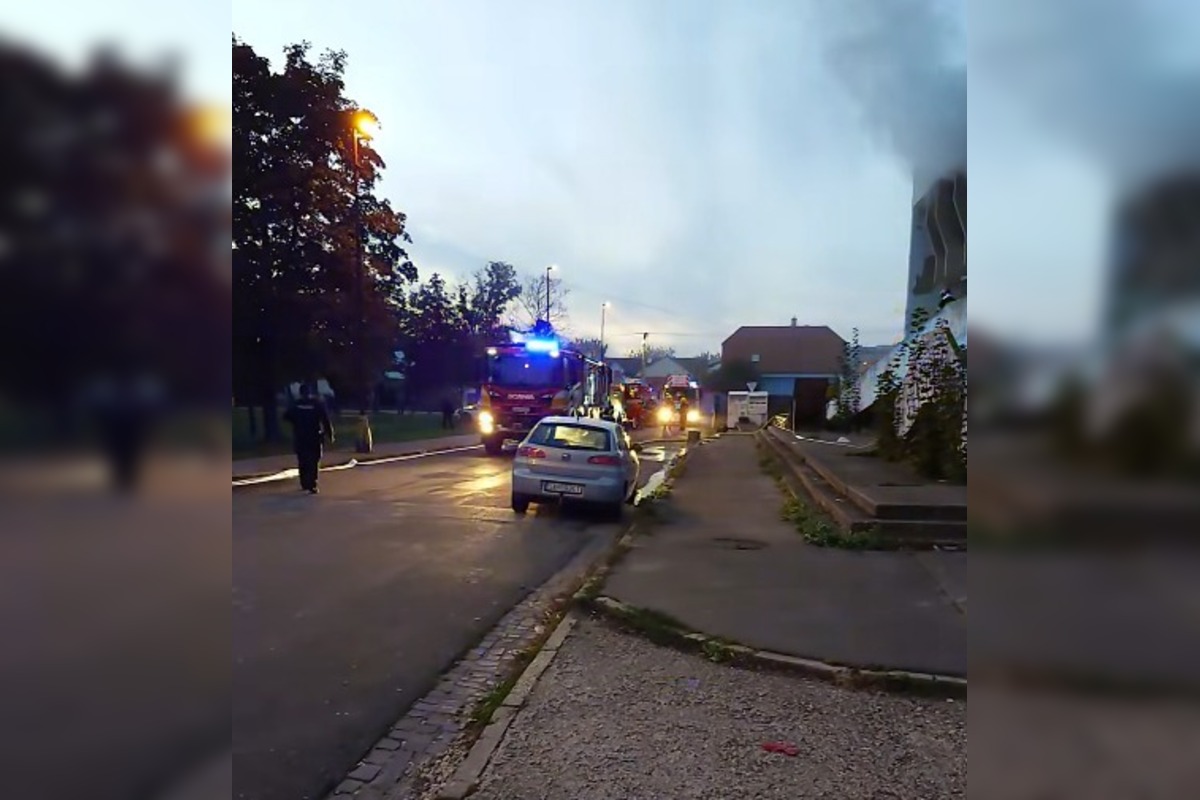 FOTO: Požiar v DK Trnávka, foto 2