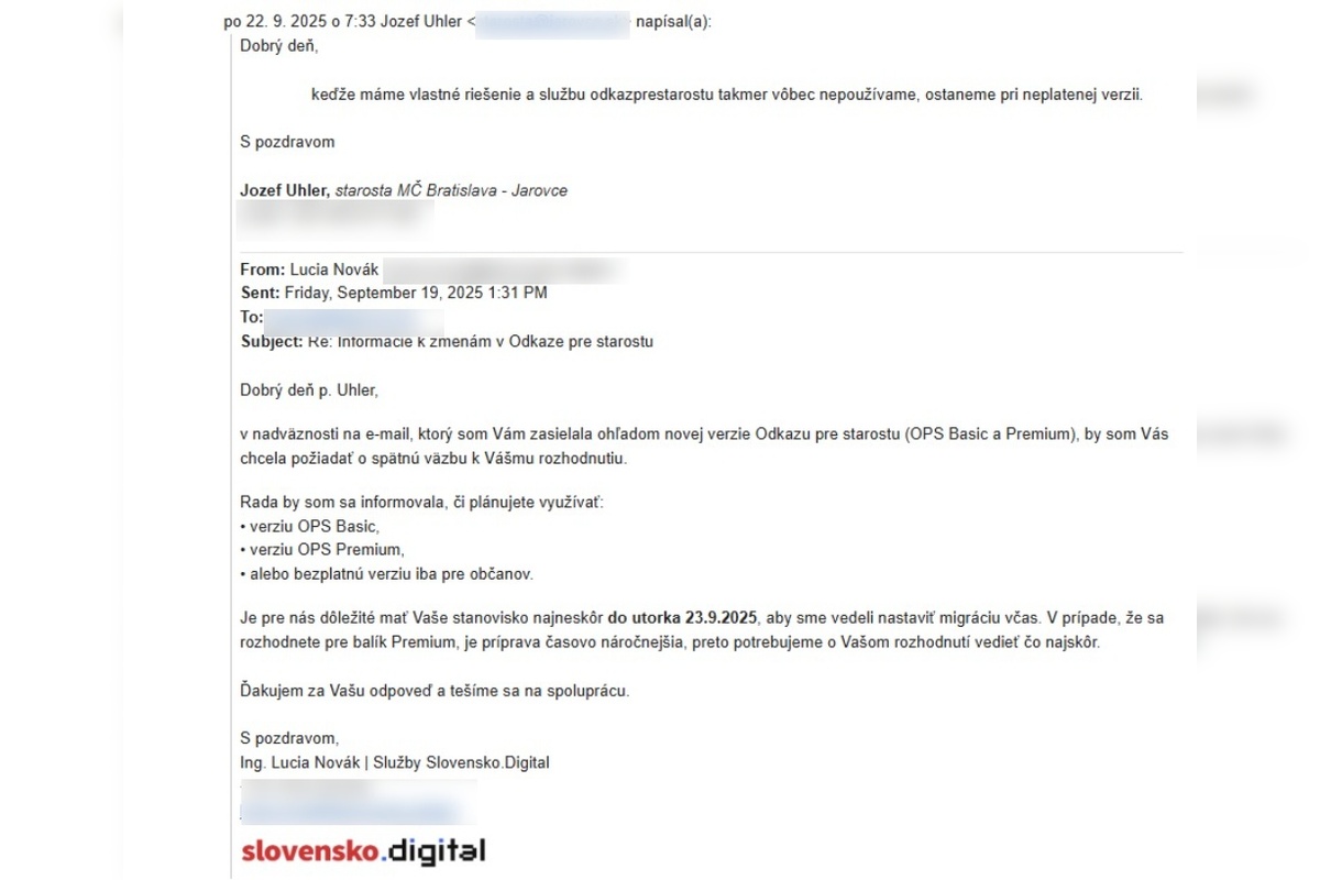 FOTO: Odkazprestarostu.sk prerušuje spoluprácu s viacerými samosprávami, foto 4