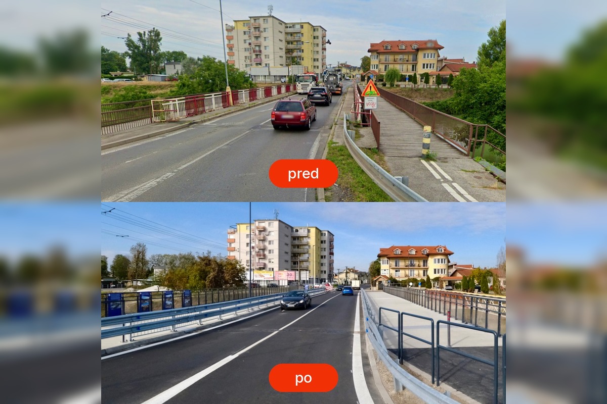 FOTO: Most na Hradskej pred a po rekonštrukcii, foto 5