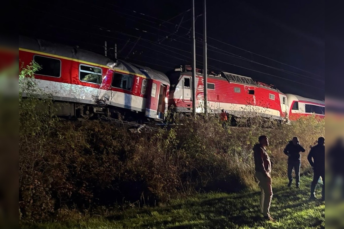 FOTO: Zrážka vlakov na západe Slovenska, foto 2