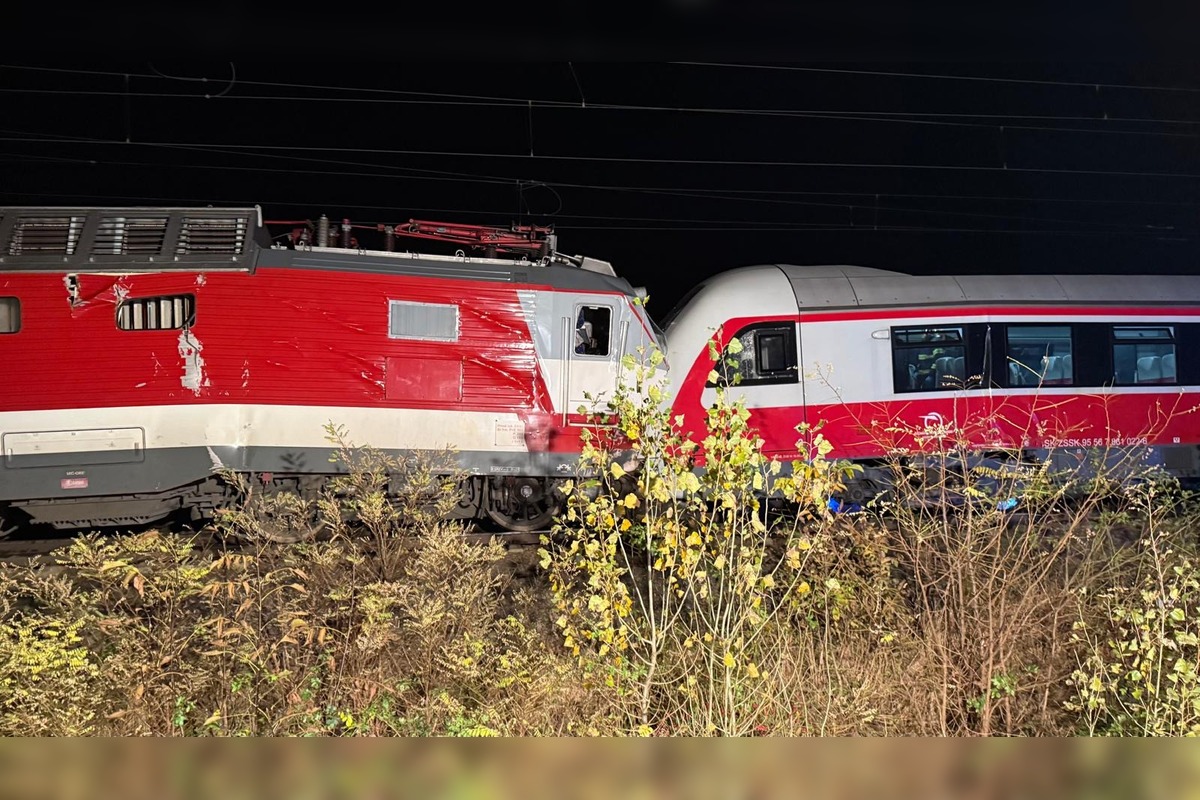 FOTO: Nehoda vlakov pri Pezinku, foto 4