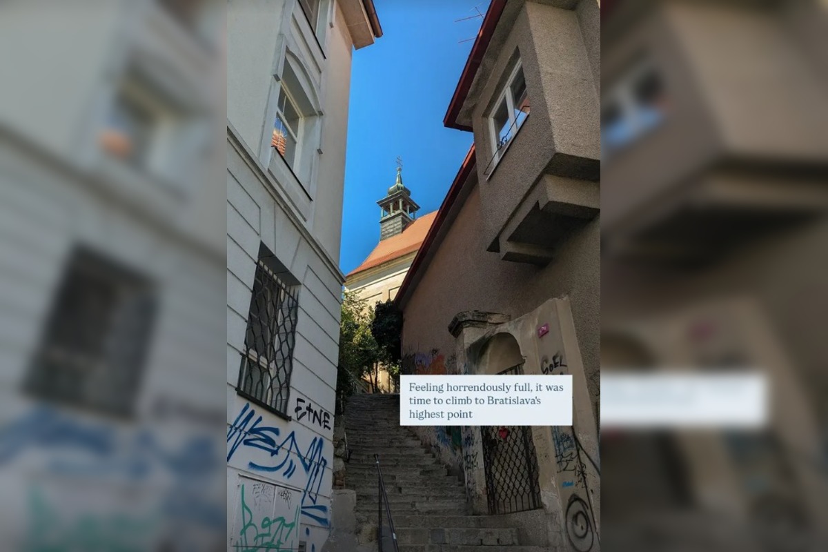 FOTO: Cudzinec počas návštevy Bratislavy, foto 4