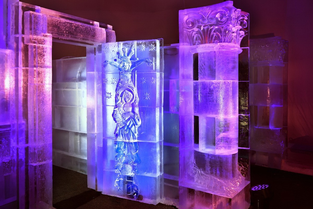 FOTO: Veľkolepý ľadový dóm otvoril brány. Prezident Pellegrini v úžase, foto 1