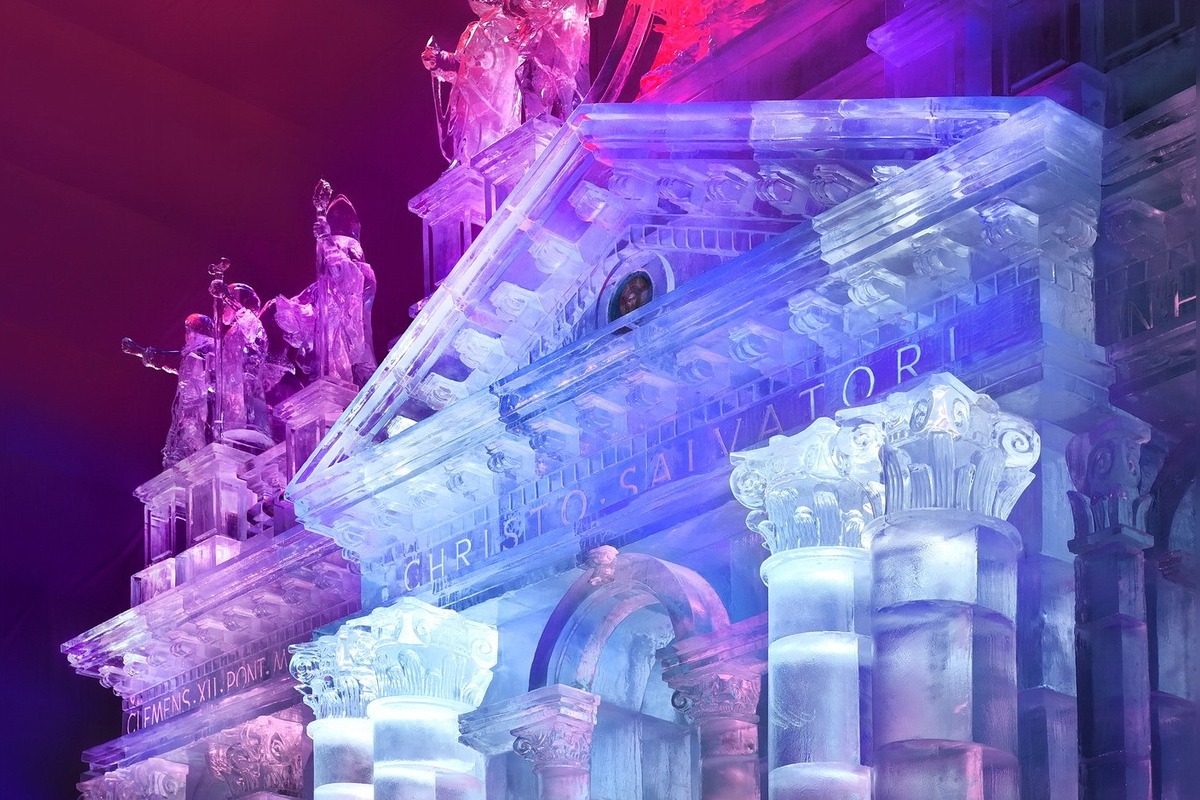 FOTO: Veľkolepý ľadový dóm otvoril brány. Prezident Pellegrini v úžase, foto 4