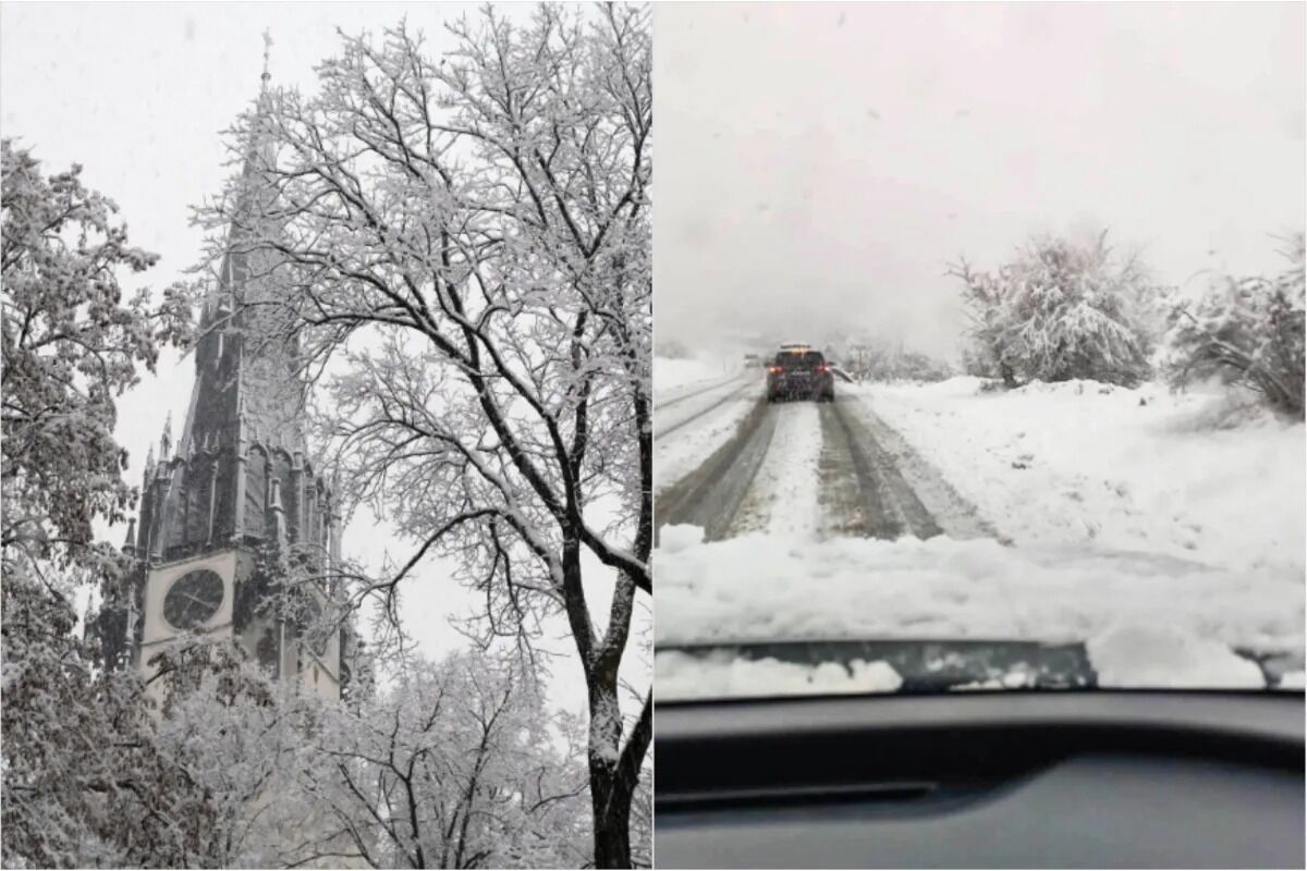 FOTO: Prvý sneh dorazil. Chaos na východe, kolóny na severe, juh stále čaká, foto 3